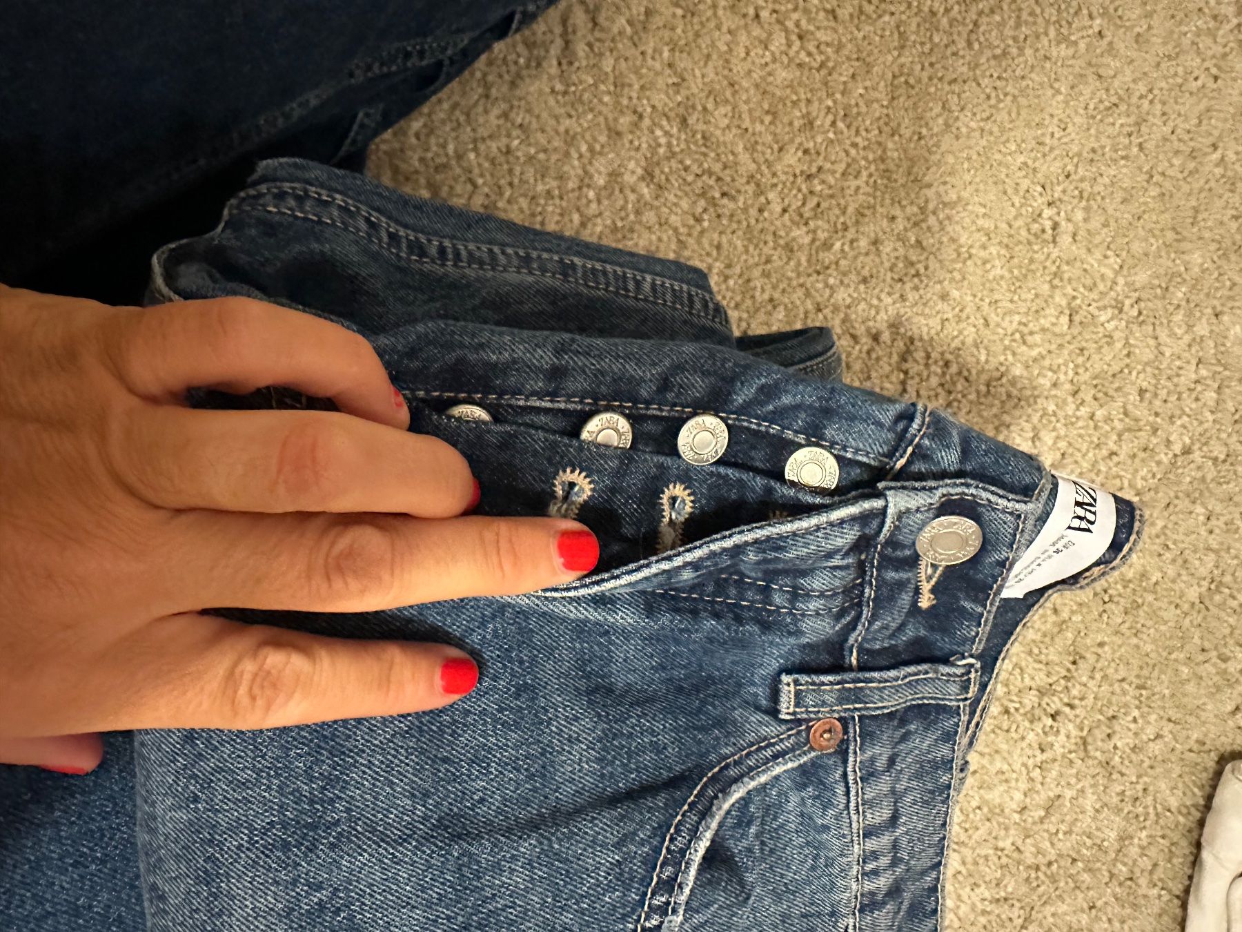 Jeans: Jeans zara grosse 36 – Neuf (Voir description) à Rapperswil BE par aro_66tx 2