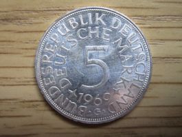 5 Deutsche Mark 1969
