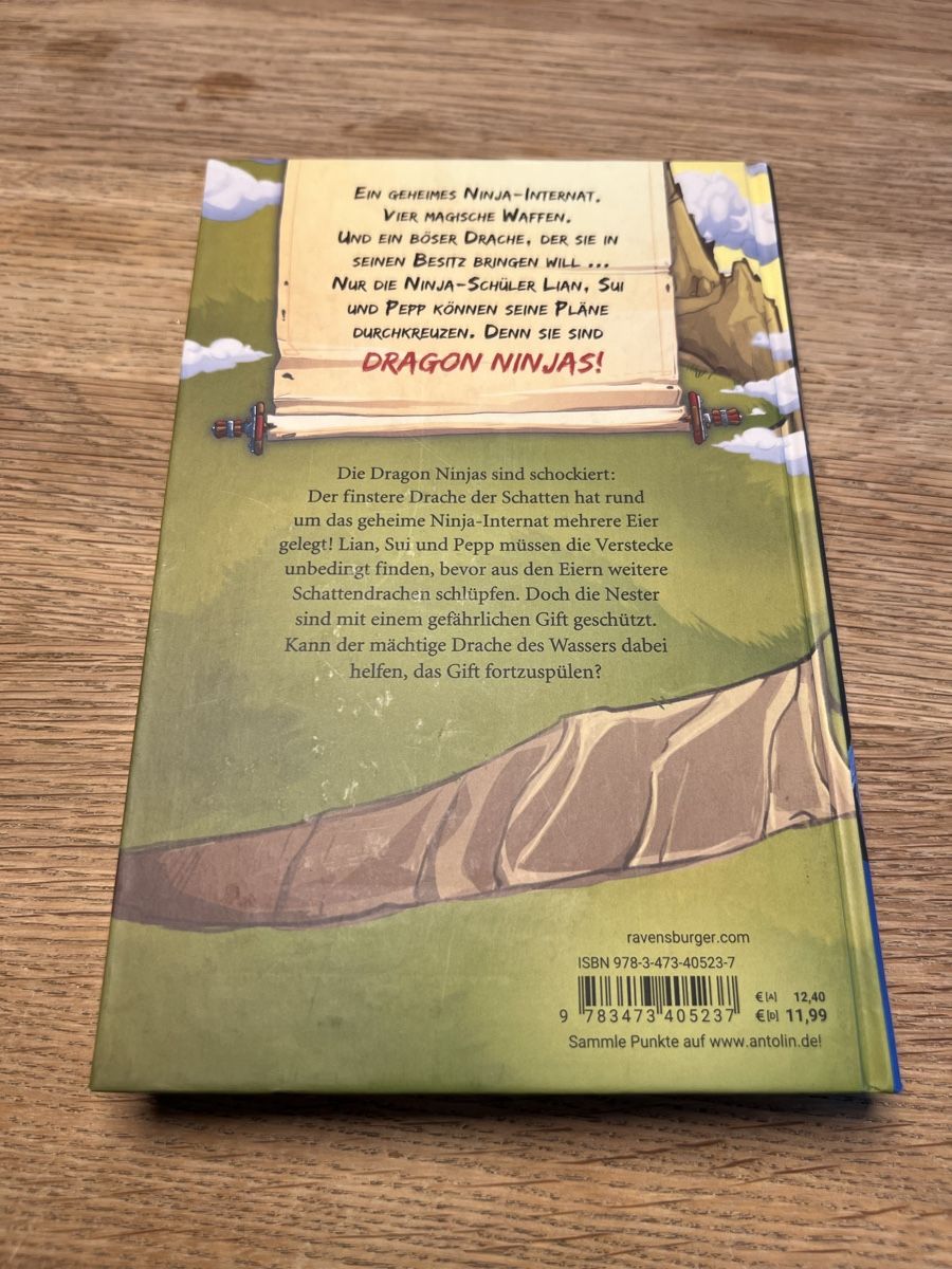 Libri: Dragon Ninjas - Der Drache des Wassers, Michael Petrowitz – Usato da Horgen venduto da Goofy123 1