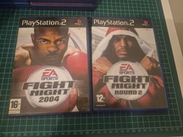PS2 Fight Night 2004 & Round 2 - Boxing Games Bundle!