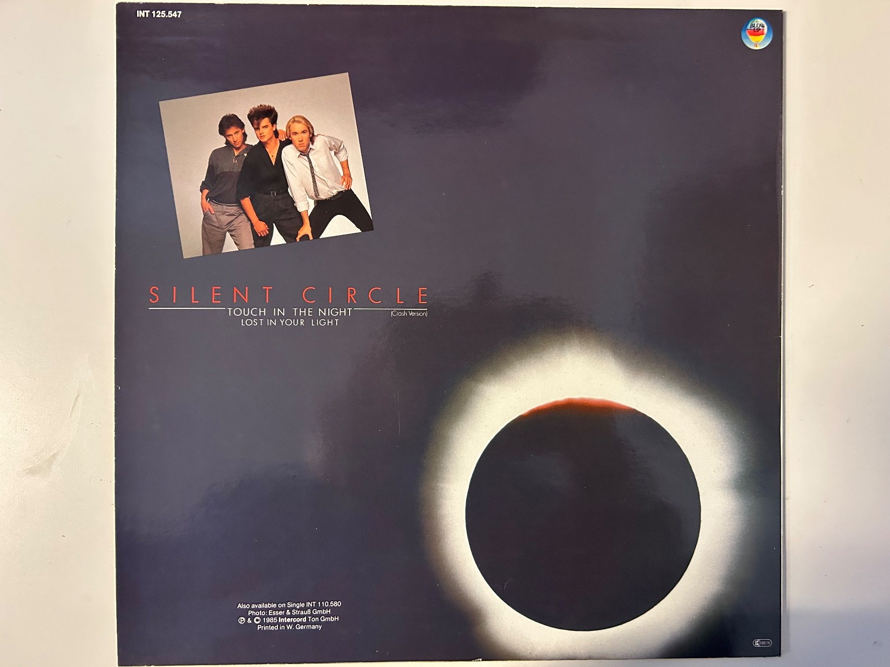 Dischi in vinile: Silent Circle - Touch In The Night, seltene Maxi-Single! ... – Usato da Aesch BL venduto da BlueMusicRecords 1