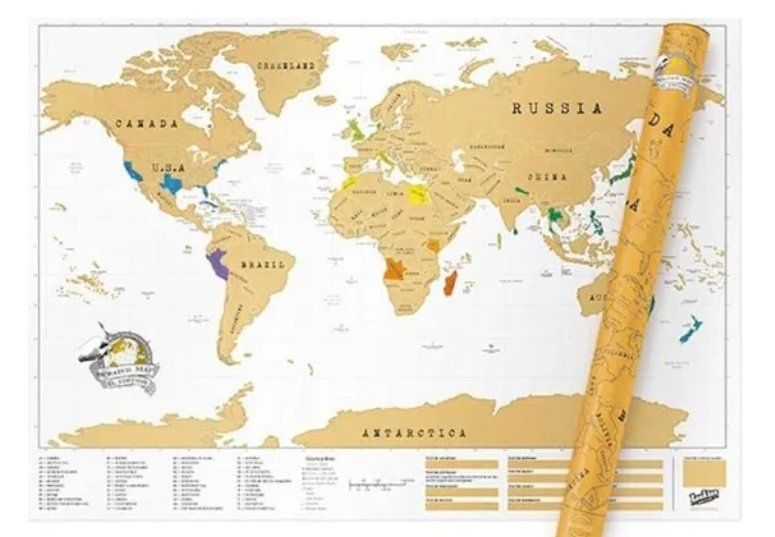 Scratch Map Kaufen auf Ricardo