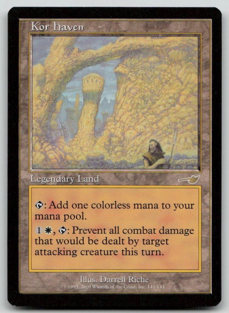 Magic The Gathering Sammelbilder & Trading cards: Kor Haven - Nemesis - MtG - EN – Gebraucht aus Bolligen von Gurkenfeld