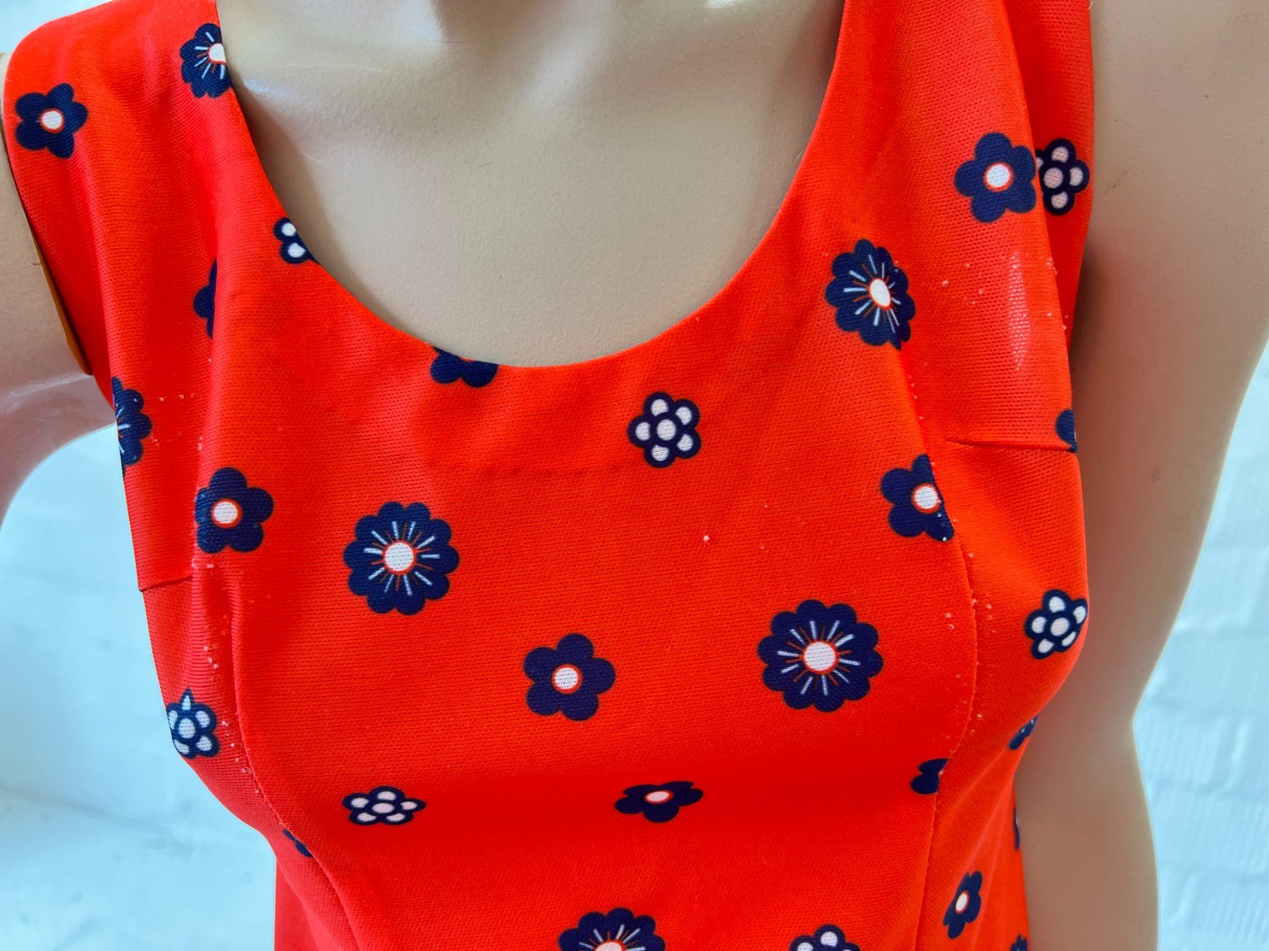 Vestiti: Vintage 70er Jahre Kleid – Usato da Walzenhausen venduto da stilvollwohnen 6