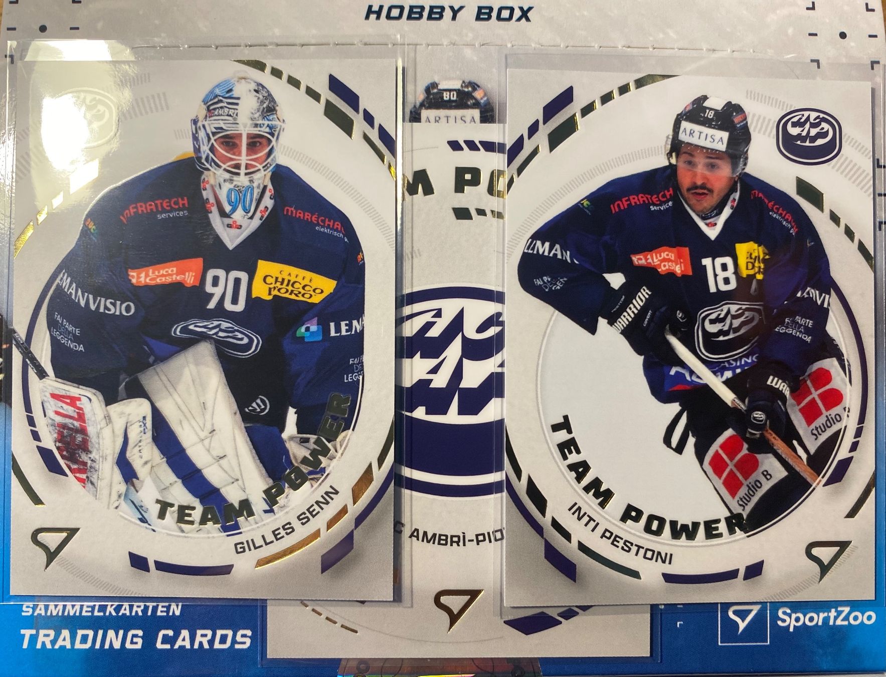 Sportzoo Carte collezionabili: National League - Serie 2 - Team Power - HCAP – Nuovo (secondo la descrizione) da Biel/Bienne venduto da Stefan0222