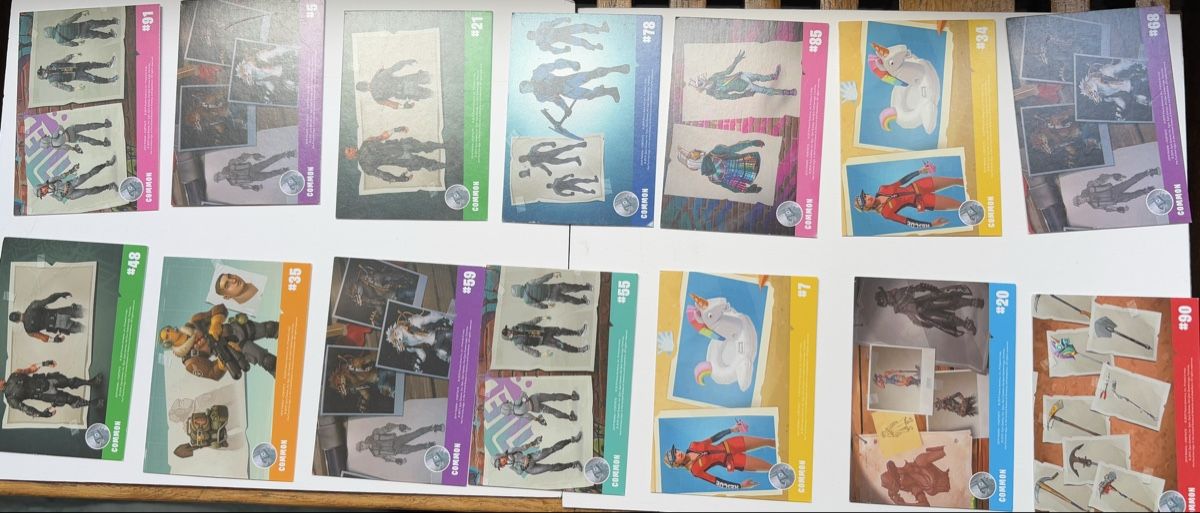 Karten: 14 Karten Fortnite – Gebraucht aus Basel von JM_Cards