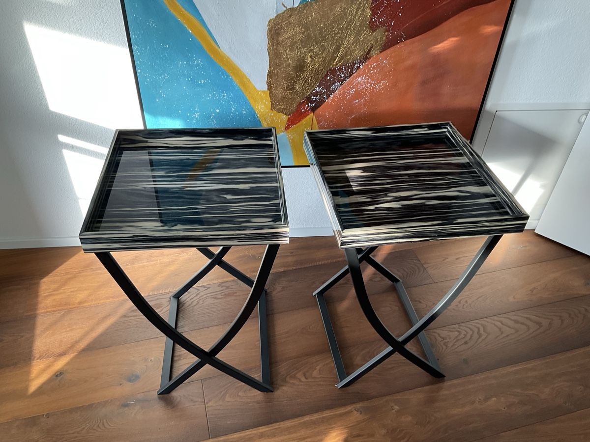 Comodini: 2 Beistelltische von Lambert Design Möbel – Usato da Oberkirch LU venduto da Roeschu28