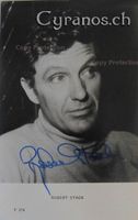 Robert Stack (1919-2003) Schauspieler - Autogramm