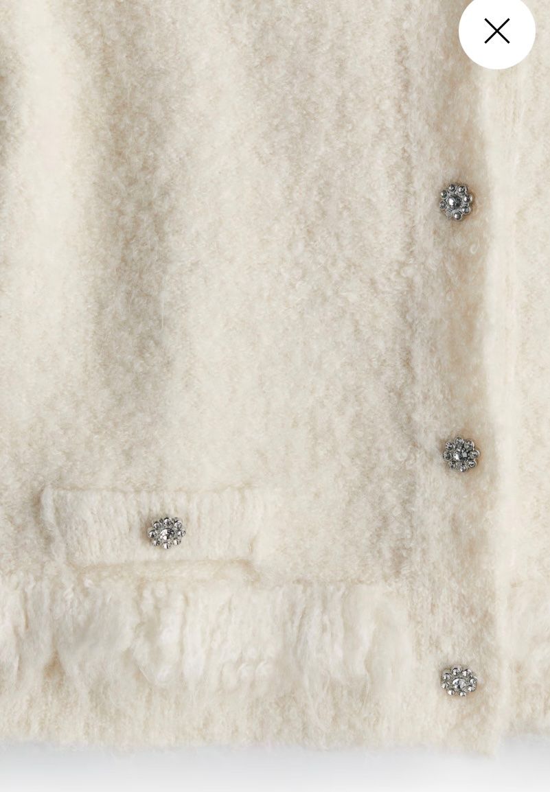 H&M Giacche: Cardigan boucle strick – Usato da Stadel venduto da san_tc6l 1