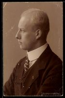 Foto-AK Prinz Albrecht Ludwig im Profil,