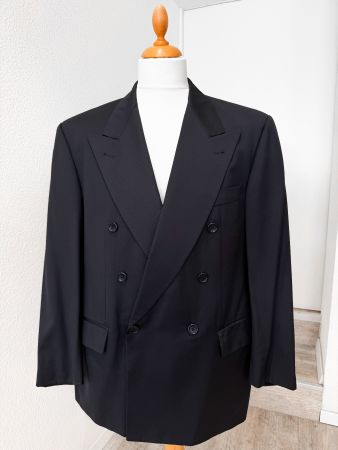 Hugo Boss Doppelreiher Sakko Gr. 50 – Super 100 Schurwolle