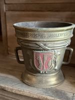 Messing-Mörser mit Stössel
