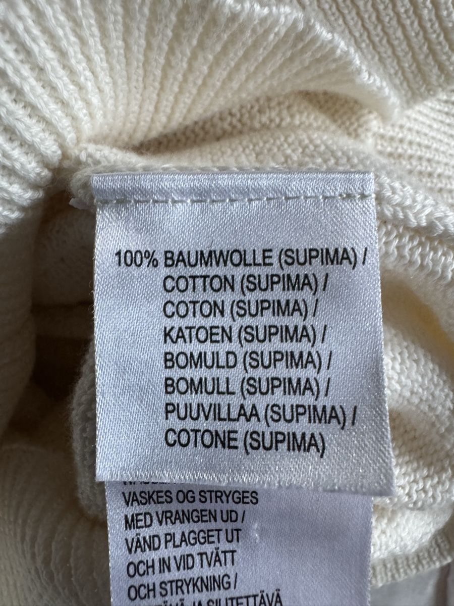 Peter Hahn Gilet & Giacche senza maniche: Cardigan Peter Hahn, 100% coton écru, taille  – Nuovo (secondo la descrizione) da Morges venduto da sandy069 1
