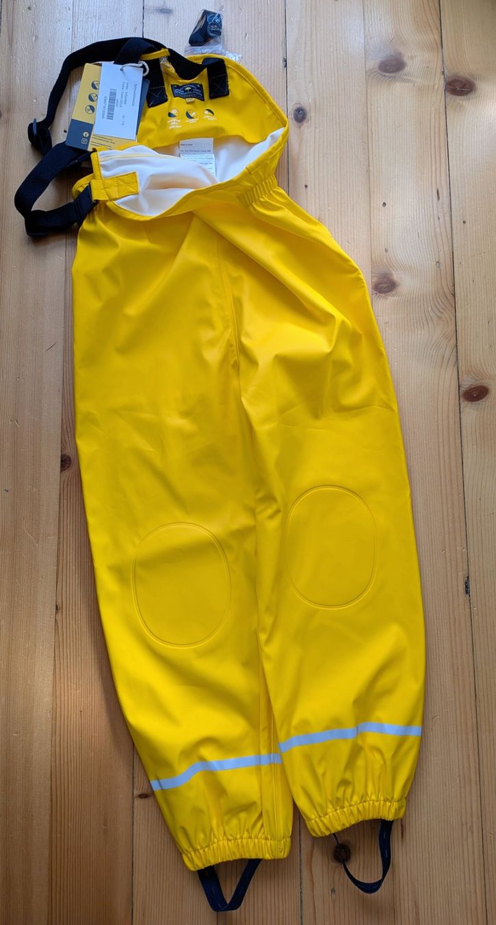 Pantaloni: Schmuddelwedda Regenhose Grösse 116 NEU – Nuovo e nell'imballaggio originale da Allschwil venduto da fluffy.1 2