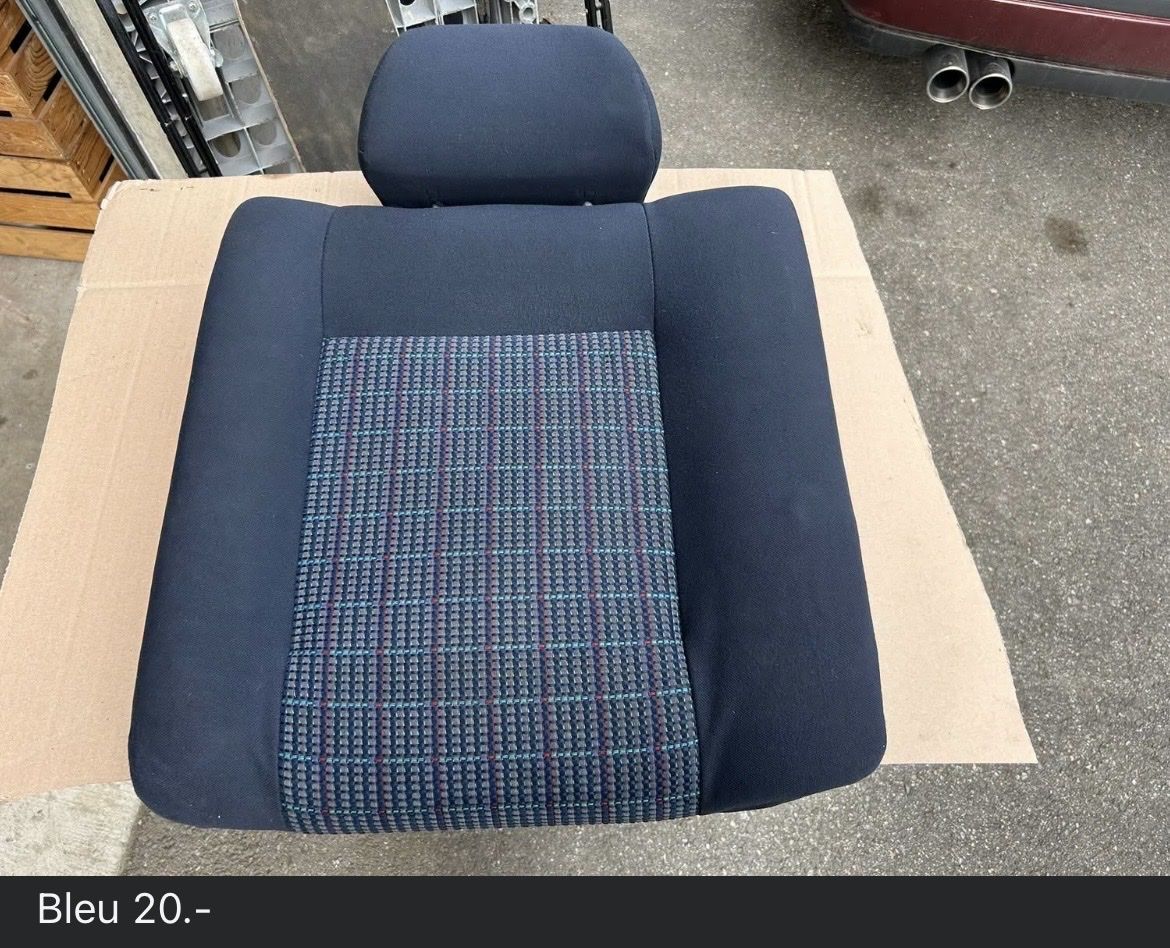 Volkswagen Tutti pezzi di ricambio auto: Sièges / banquettes VW vento / golf 3 – Usato da Muraz (Collombey) venduto da Wolfdog1978 5