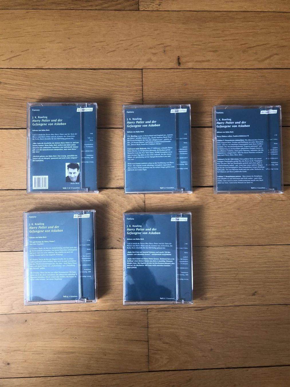 Audiolibri: Harry Potter der Gefangene von Askaban – Usato da Chur venduto da mojobox 1