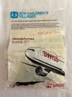 Headphones boeing 777 aus der Swiss super alt/rarität/selten