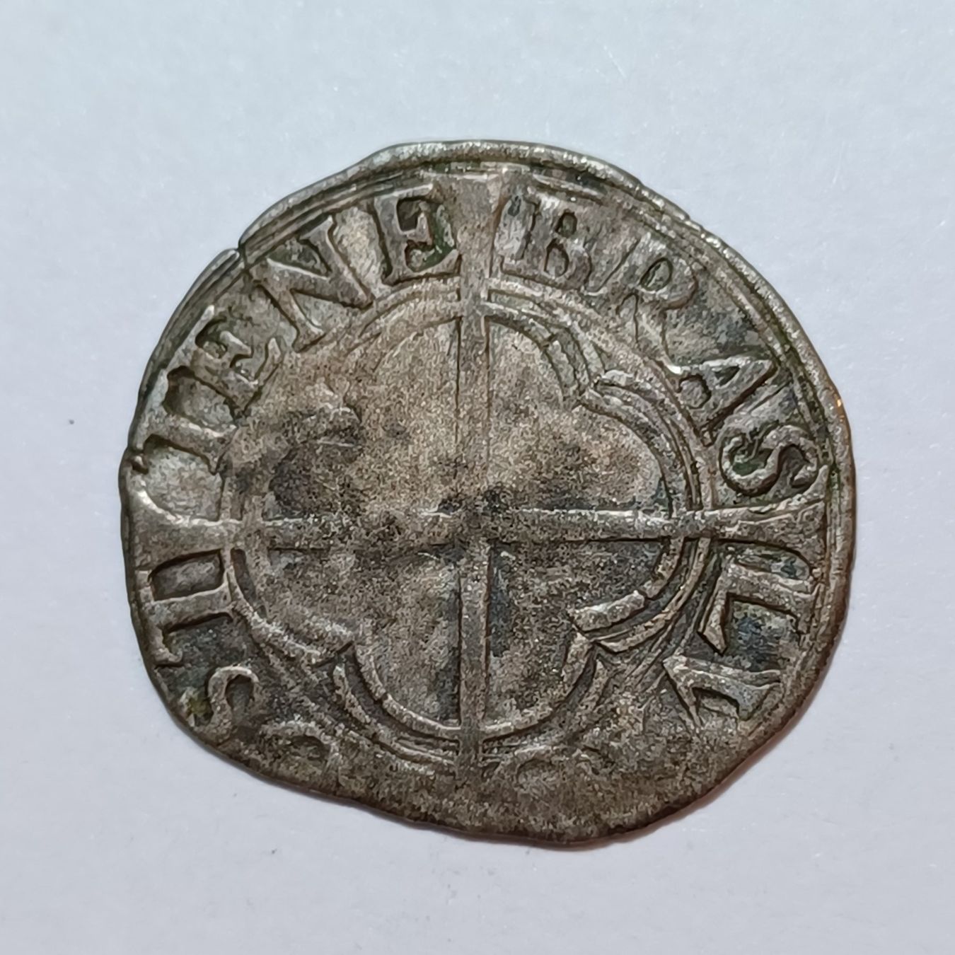 Tutti le monete: 3 Quarts 1558 Genf -ss – Usato da Pfäffikon ZH venduto da Welt_Muenzen 1
