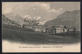 Zermatt, Z'mutt ob Zermatt, Ortsansicht 