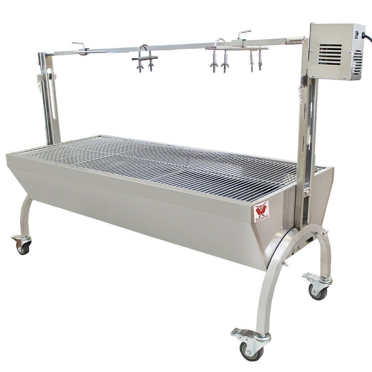 Attrezzatura professionale & Gastronomia: Beeketal Edelstahl Spanferkelgrill BBQ – Nuovo e nell'imballaggio originale da Bottighofen venduto da zaap