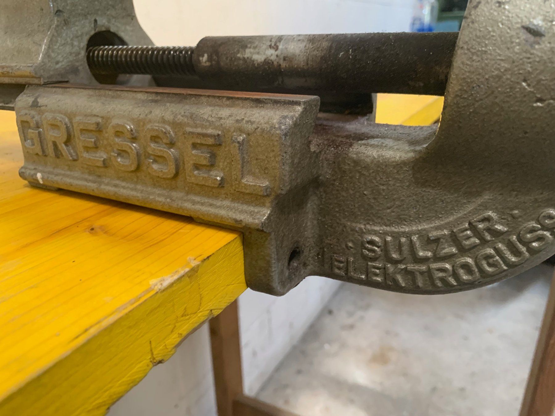 Gressel Tous les outils: Schraubstock Gressel / Sulzer Eelektroguss – D'occasion à Wallisellen par zappenduster 3
