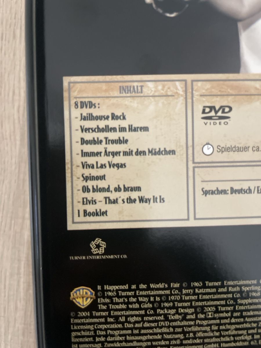Tutti i DVDs: Elvis Collection DVD – Usato da Hagendorn venduto da masterchieff 3