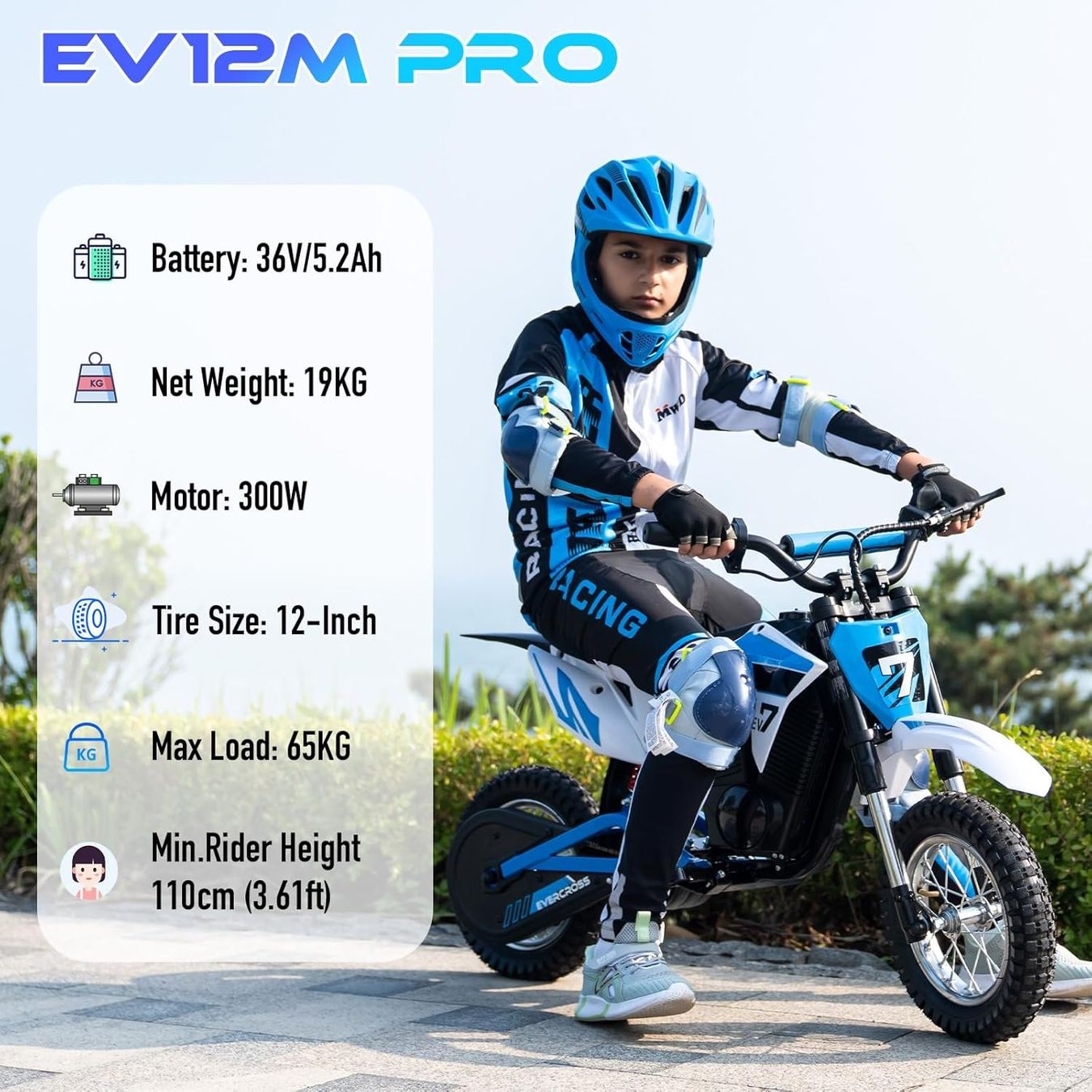Fahrzeuge für Kinder: EVERCROSS EV12M PRO Kinder-Elektromotorrad – Gebraucht aus Glattbrugg von sinmar_86 3