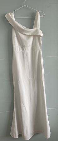 Wal G. One shoulder Kleid, weiss, Grösse 38, neuwertig