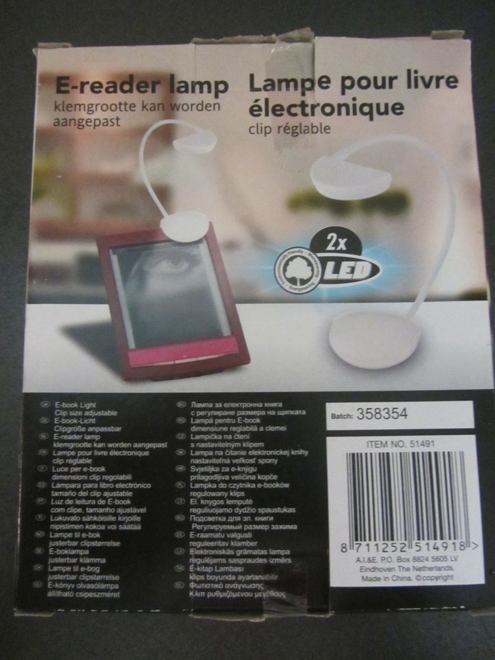 Lampade: 2 Stk. Buchlicht LED, Clipgrösse anpassbar – Nuovo (secondo la descrizione) da Egliswil venduto da chroetli22 2