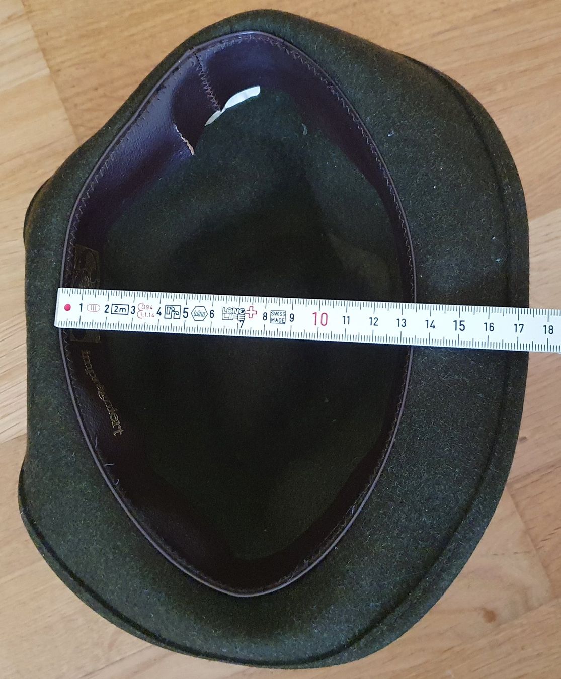 Chapeaux, bonnets & casquettes: Chapeau en feutre vert foncé - Capo – D'occasion à Court par Jovi2 7