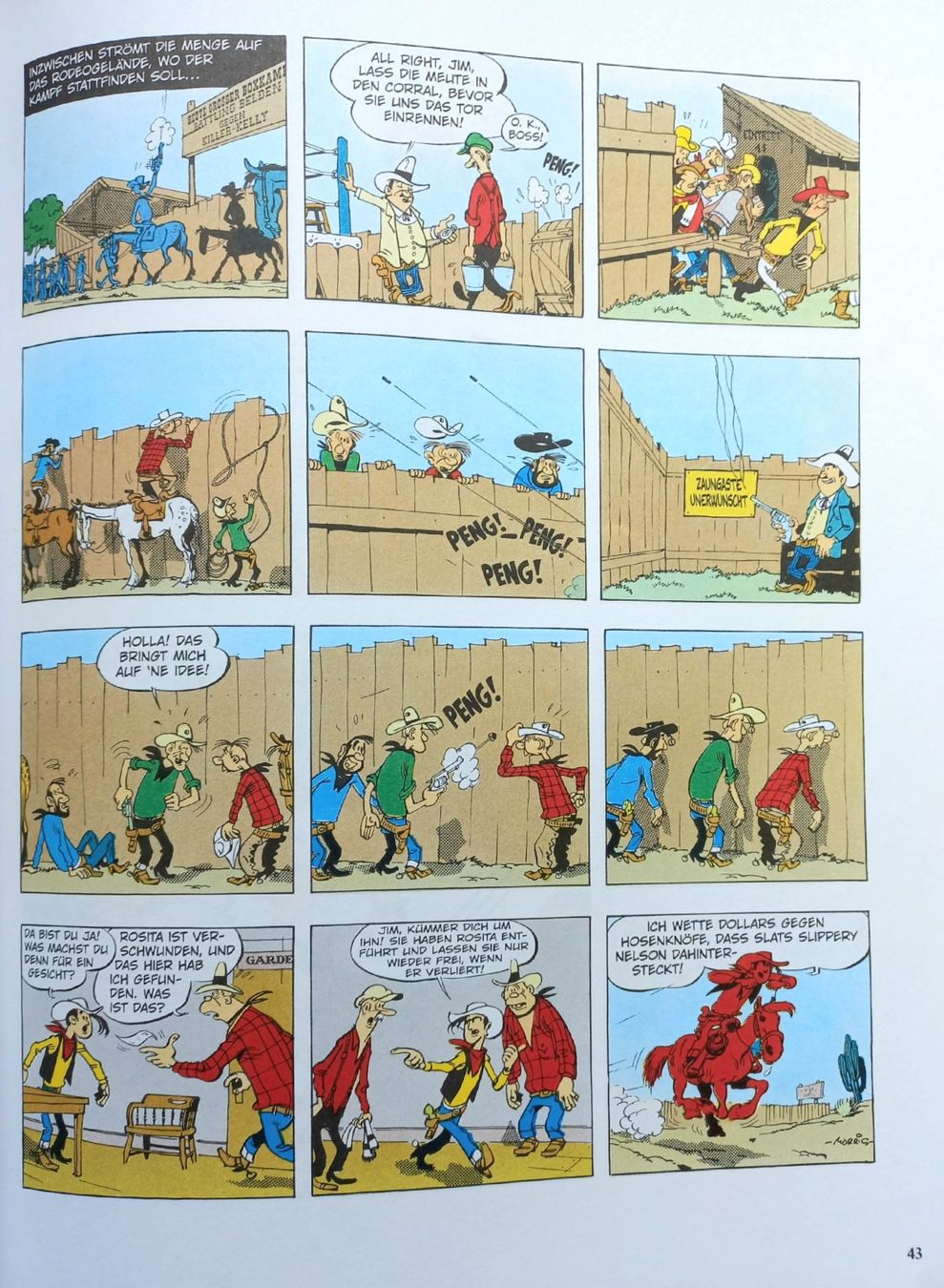 Fumetti: Comic - Lucky Luke 85 - westwärts – Nuovo (secondo la descrizione) da Niederuzwil venduto da lubimaja 4
