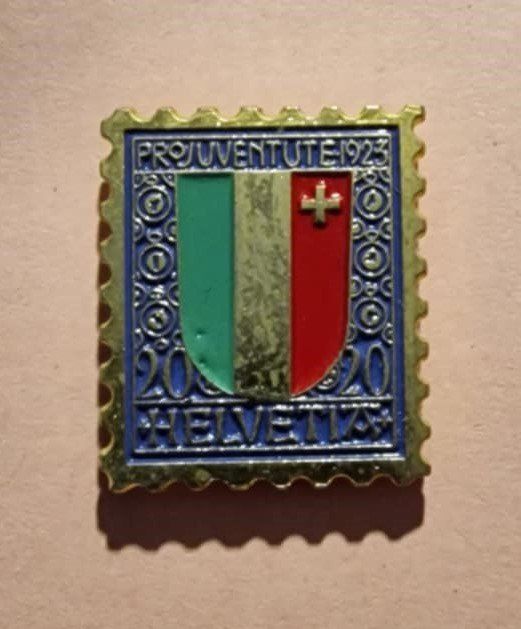 Plaquettes & Badges: Pin Pro Juventute 1926 Neuenburg – D'occasion à Härkingen par specialshapes