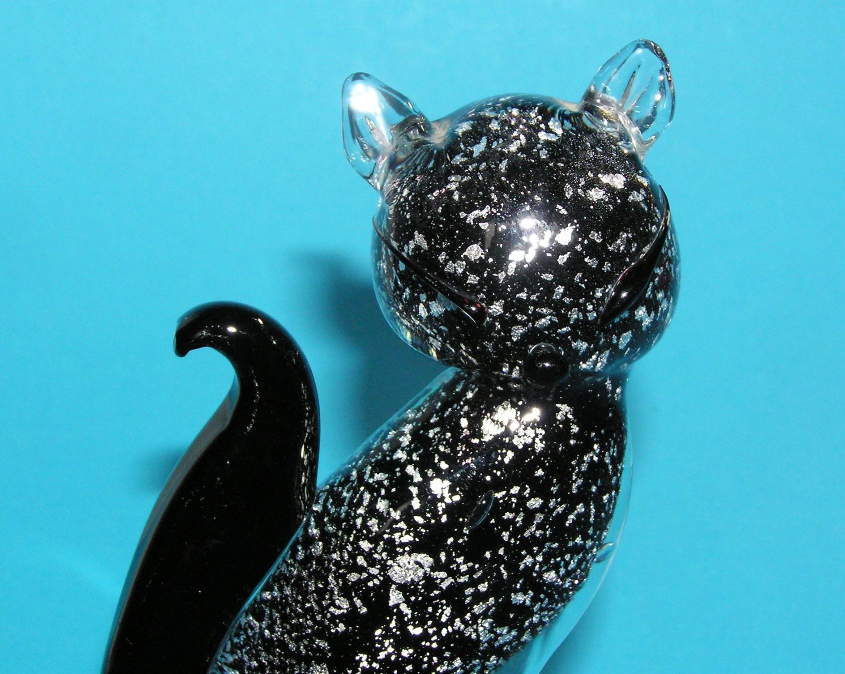 Murano Figuren: MURANO FIGUR GLASKATZE – Gebraucht aus Grenchen von Antique-hunter 1