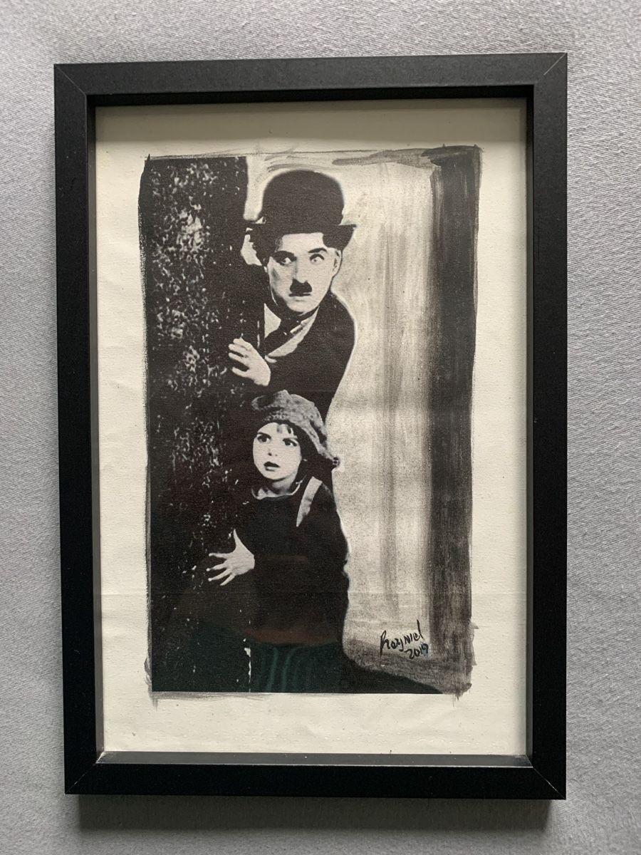 Gemälde: Charly Chaplin Bild 22x33 je… – Gebraucht aus Winterthur von Darfweg 1