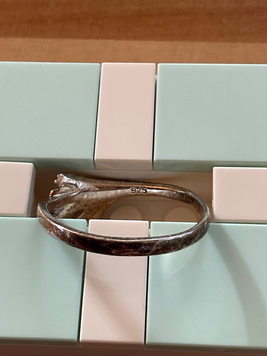 Anelli: Silber Fingerring mit Gingko Blatt Form Gr. 58 – Usato da Rümlang venduto da baselsale1 2