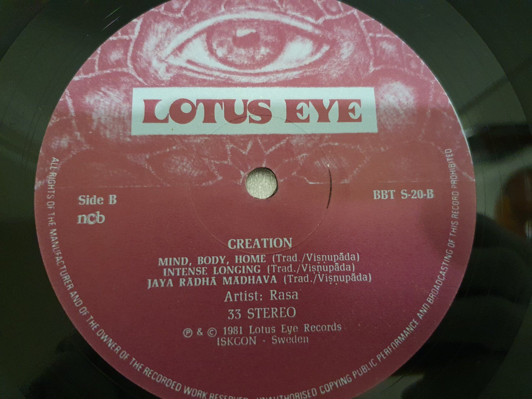 Schallplatten: Rasa – Creation (LP, Rock, Jazz) – Gebraucht aus Uster von Vinyl-Leidenschaft 5