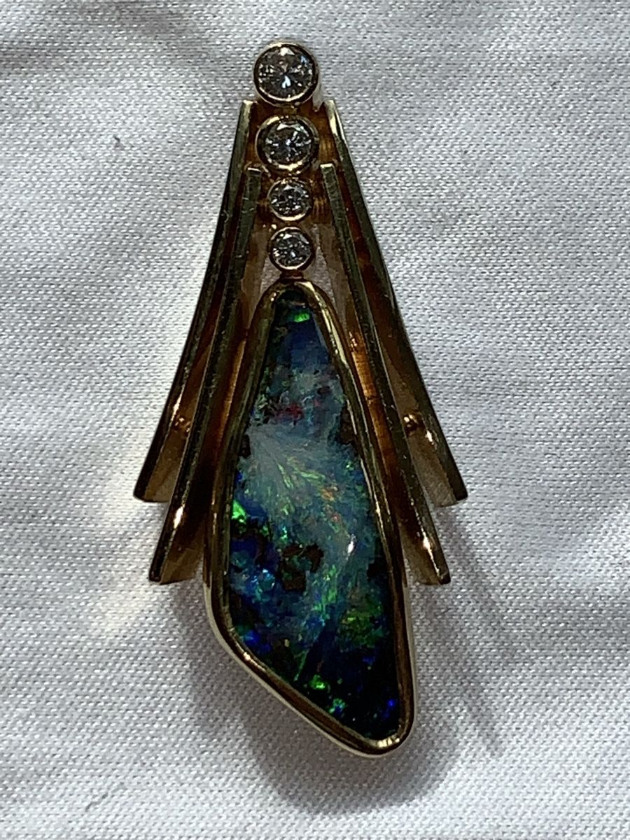 Anhänger: Opal Anhänger Gold – Gebraucht aus Uetikon am See von beo22 2