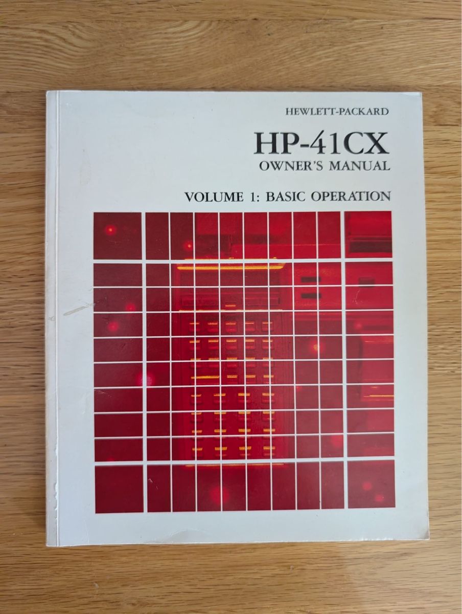 Hewlett Packard Calcolatrici tascabili: Hewlett Packard HP 41 CX – Usato da Genève venduto da car_rwv6 4