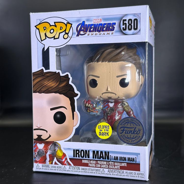 Funko Pop! Marvel Iron Man I am Iron Man 580 Glow Special | Kaufen auf ...