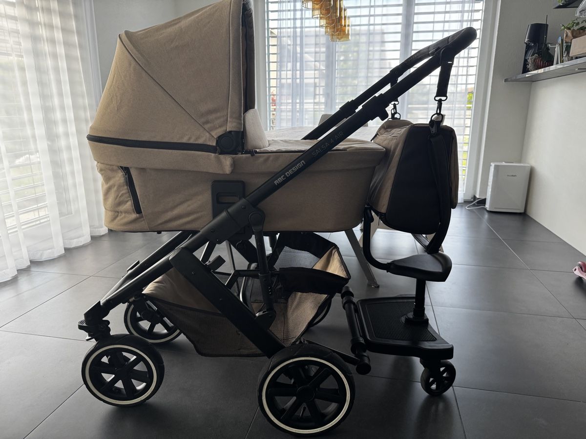 ABC Design Carrozzine: Kinderwagen ABC Design Salsa 4 Air vollständiger Set – Usato da Buttwil venduto da beu_f98c