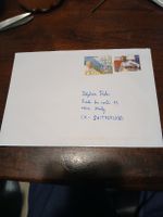 Lettre Lourdes et Ste-Thérèse, Vatican, oblitérée!