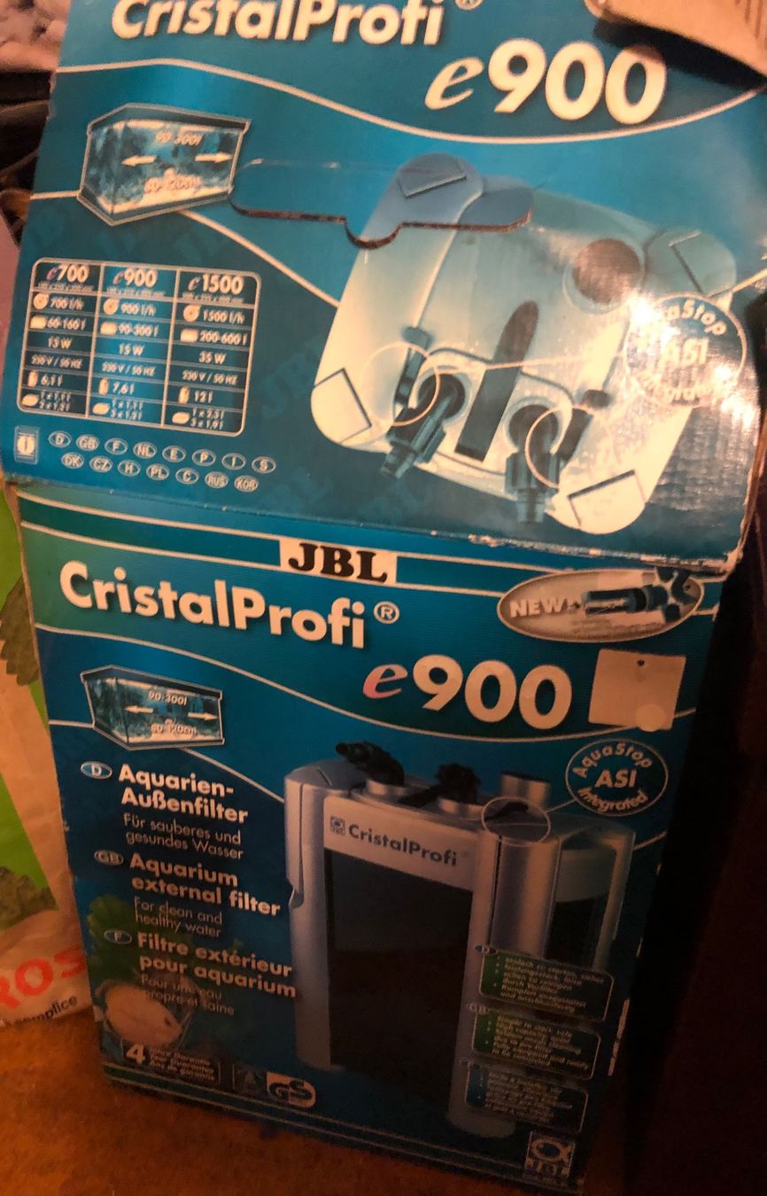 Filtri: Aquarium Aussenfilter e900 Cristal Profi – Usato da AG venduto da mic_xj6s