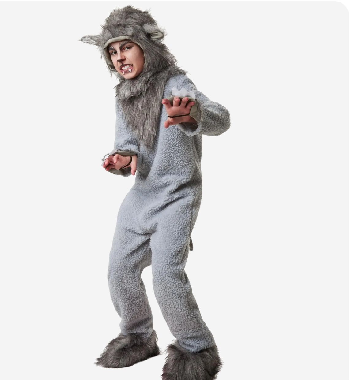Costumi: Kinderkostüm Wölfchen Wildfang Grösse 116 – Nuovo (secondo la descrizione) da Necker venduto da liq24 1