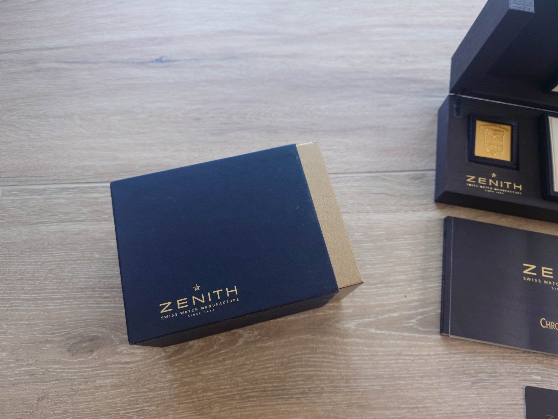 Zenith Scatole porta orologi: Zenith El Primero Chromaster box – Usato da Epalinges venduto da bracelet123 1