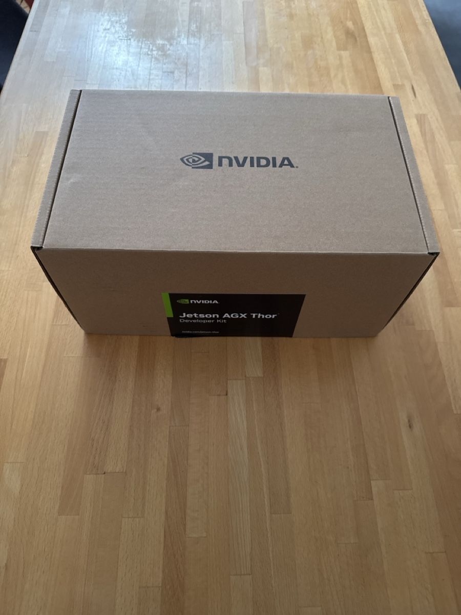 Nvidia PCs: NVIDIA Jetson AGX Thor Dev. Kit, 2070 TFLOPS, 128 GB DDR5 – Neu (gemäss Beschreibung) aus Zürich von Hrdwarez 1