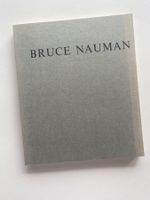 Bruce Nauman Künstlerbuch Ausstellungskatalog Kunstbuch
