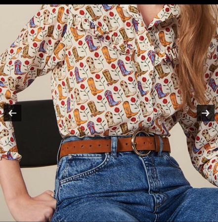 Sandro Bluse/ Chemisier taille 1