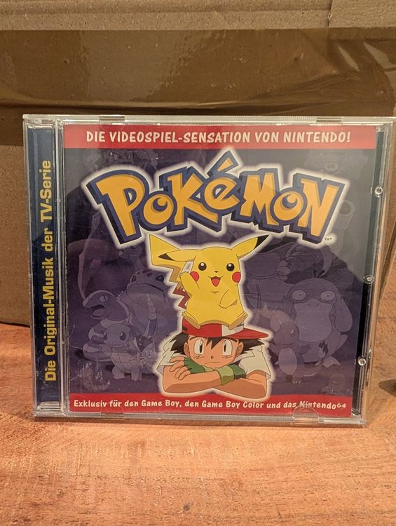 Pokémon Musik CD Original Soundtrack Schnapp sie dir alle (Gebraucht ...