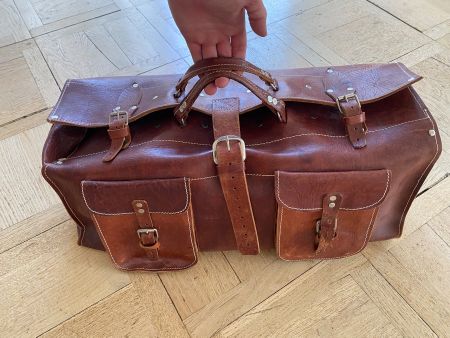 Schwedische Ärztetasche Leder