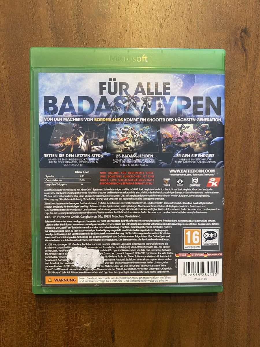 Microsoft Spiele: Battleborn für Xbox One – Gebraucht aus Thunstetten von Virus_33 2